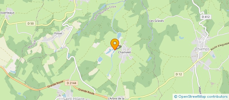 localisation de l'entreprise SCI B.D.C  BLOT-L'EGLISE