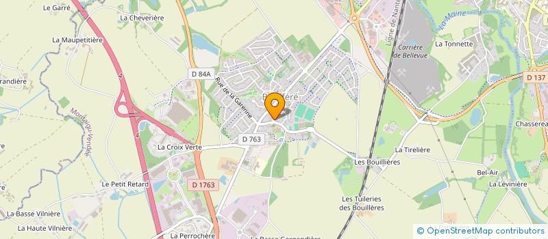 localisation de l'entreprise SCI B.D.ESPERANCE à MONTAIGU-VENDEE