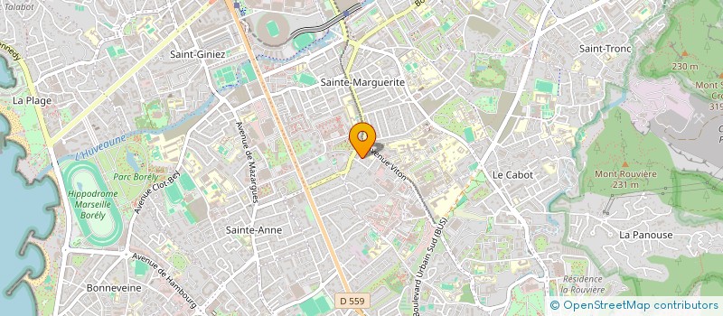 localisation de l'entreprise SCI B.D.IMMO à MARSEILLE