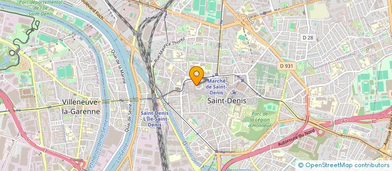 localisation de l'entreprise SCI B.D.J.P. à SAINT-DENIS