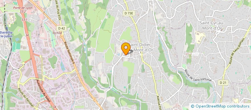 localisation de l'entreprise SCI B.D.M.  SAINT-DIDIER-AU-MONT-D'OR