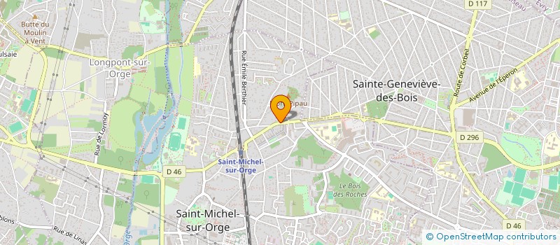 localisation de l'entreprise SCI B D R  LONGPONT-SUR-ORGE