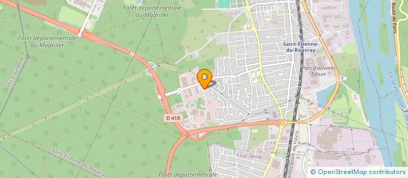 localisation de l'entreprise SCI B DE B - IMMO  SAINT-ETIENNE-DU-ROUVRAY