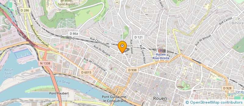 localisation de l'entreprise SCI B DEV IMMO à ROUEN