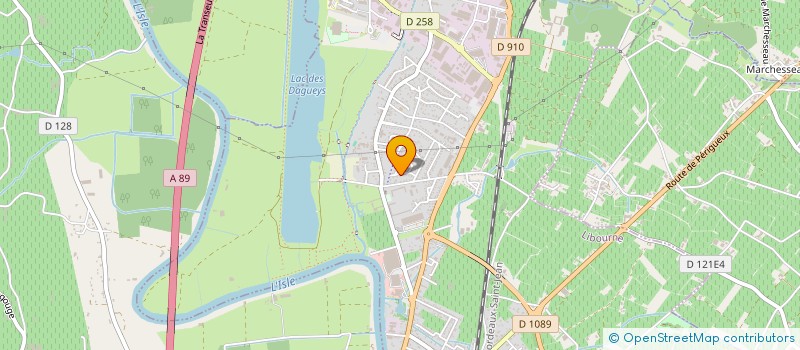 localisation de l'entreprise SCI B.E.R. à LIBOURNE