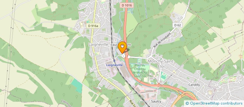 localisation de l'entreprise SCI B EN BAIE  MONCHY-SAINT-ELOI