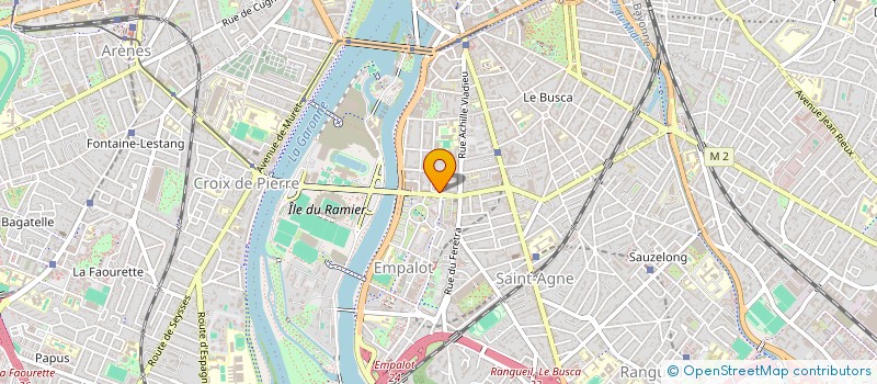 localisation de l'entreprise SCI B ET R 4 RUE DES SAULES à TOULOUSE