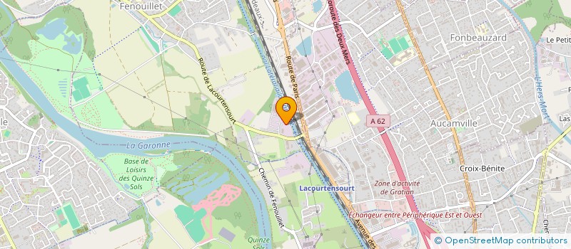 localisation de l'entreprise SCI B ET T  FENOUILLET