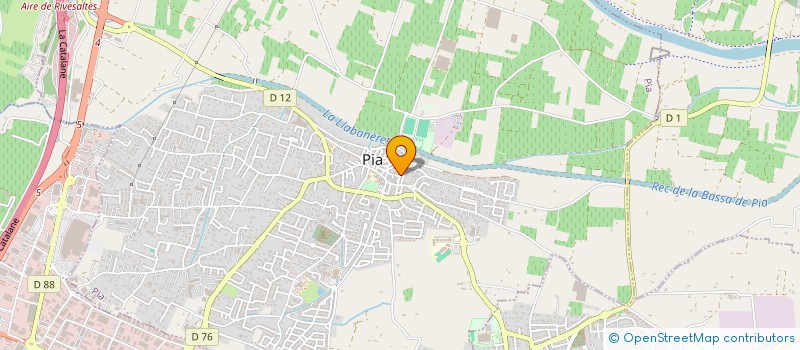 localisation de l'entreprise SCI B F  PIA