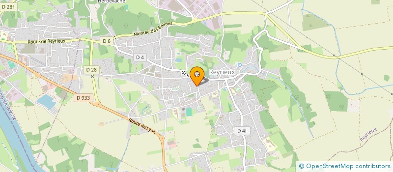 localisation de l'entreprise SCI B.F.B. à REYRIEUX