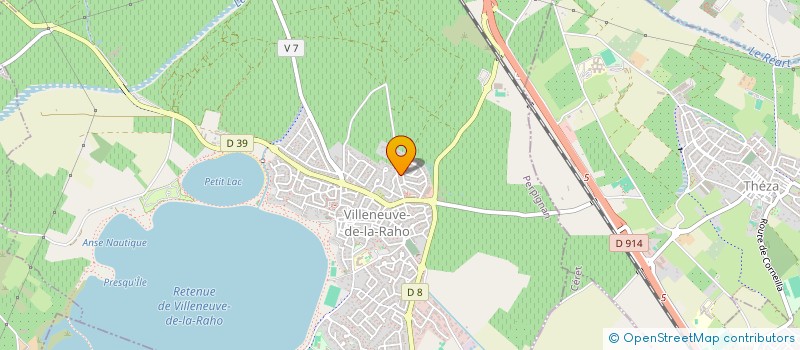 localisation de l'entreprise SCI B.F.G.S.  VILLENEUVE-DE-LA-RAHO