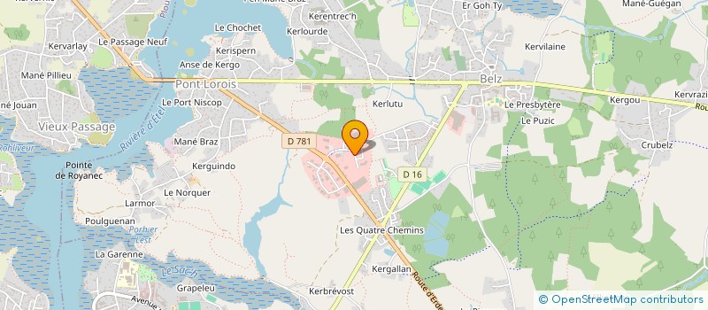 localisation de l'entreprise SCI B.F.M.  BELZ