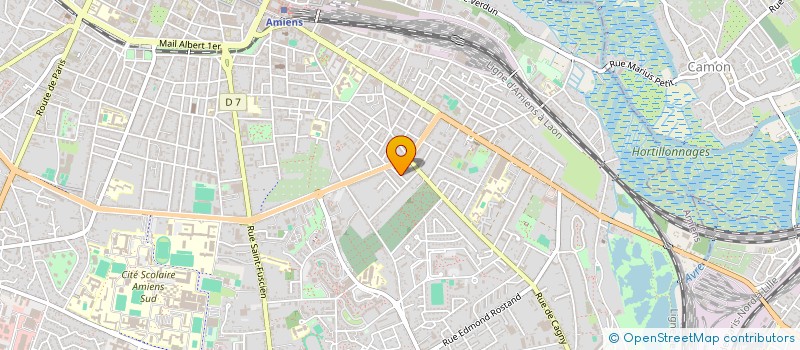 localisation de l'entreprise SCI B.F.M. à AMIENS