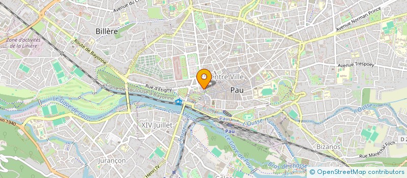 localisation de l'entreprise SCI B.F.R. à PAU