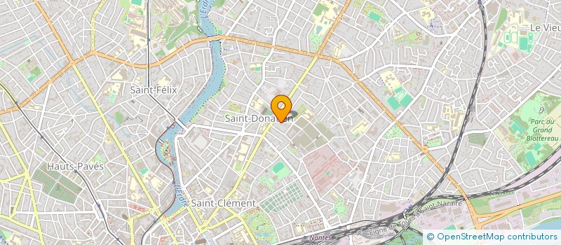 localisation de l'entreprise SCI B.G.3 à NANTES