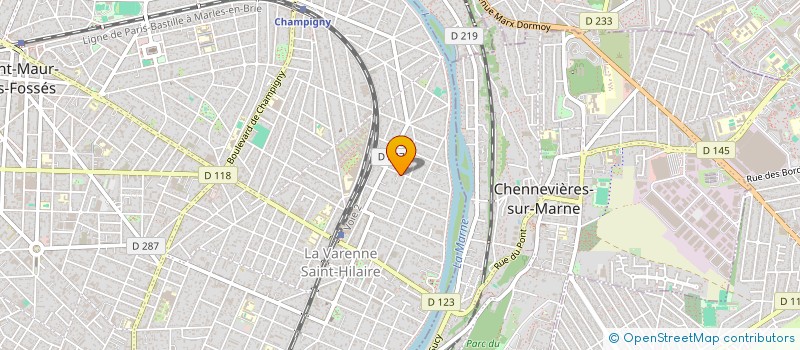 localisation de l'entreprise SCI B G à SAINT-MAUR-DES-FOSSES