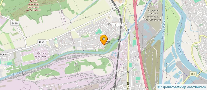 localisation de l'entreprise SCI B G  RICHEMONT