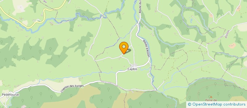 localisation de l'entreprise SCI B.G  BRUGES-CAPBIS-MIFAGET