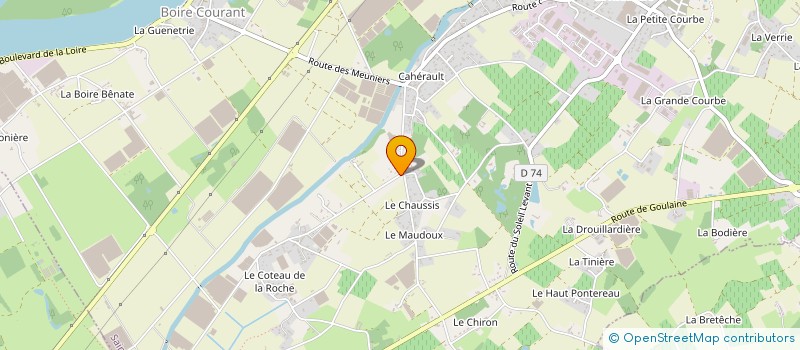 localisation de l'entreprise SCI B.G  SAINT-JULIEN-DE-CONCELLES