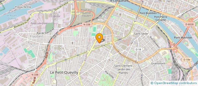 localisation de l'entreprise SCI B.G. à ROUEN