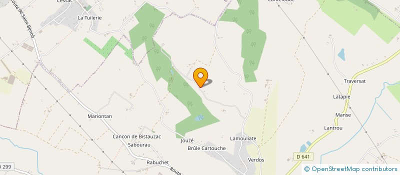 localisation de l'entreprise SCI B.G.A 47  GONTAUD-DE-NOGARET