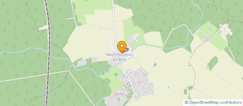 localisation de l'entreprise SCI B.G.C.  NEUFMOUTIERS-EN-BRIE