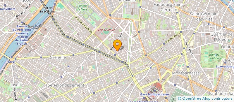 localisation de l'entreprise SCI B.H.E INVEST  PARIS