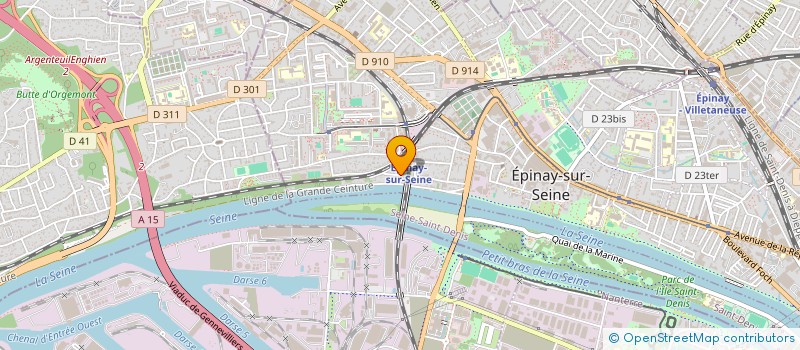 localisation de l'entreprise SCI B I COLOMBES à EPINAY-SUR-SEINE