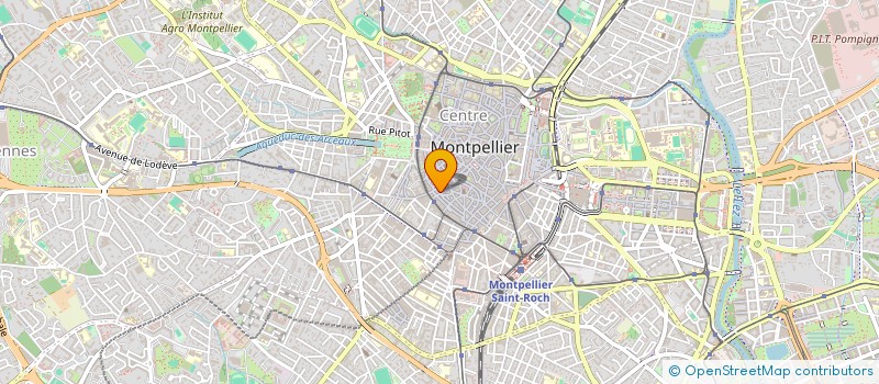 localisation de l'entreprise SCI B.K. à MONTPELLIER