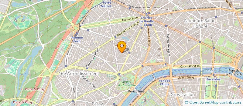 localisation de l'entreprise SCI B L à PARIS