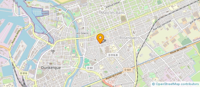 localisation de l'entreprise SCI B.L à DUNKERQUE