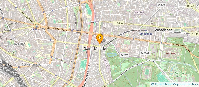 localisation de l'entreprise SCI B.L.A.N. à SAINT-MANDE