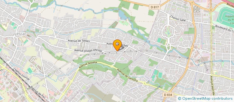 localisation de l'entreprise SCI B-L ASSOCIES  LESCAR