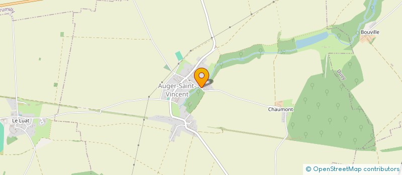 localisation de l'entreprise SCI B & L IMMO  AUGER-SAINT-VINCENT