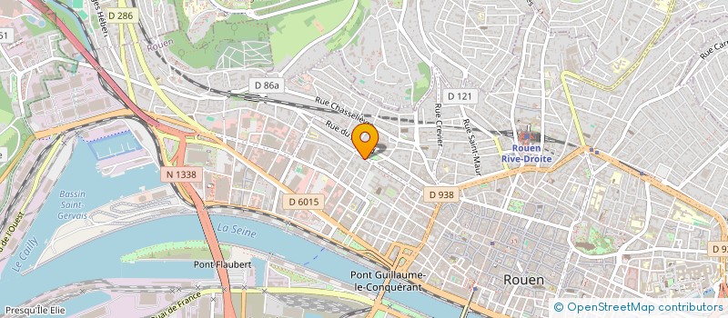 localisation de l'entreprise SCI B L M HORIZONS à ROUEN