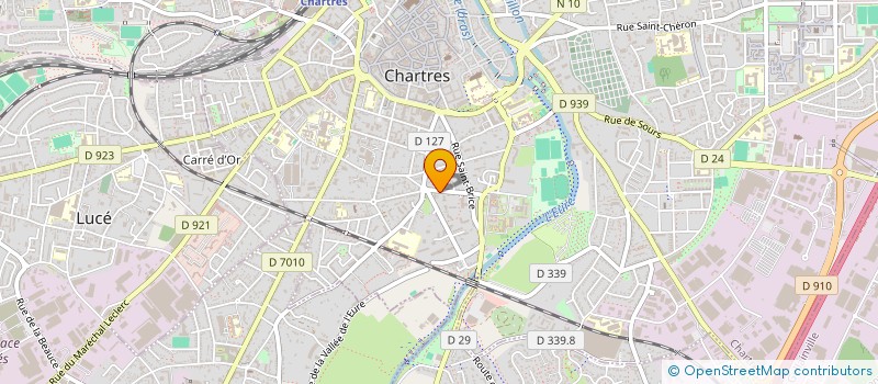 localisation de l'entreprise SCI B.M. 27 à CHARTRES