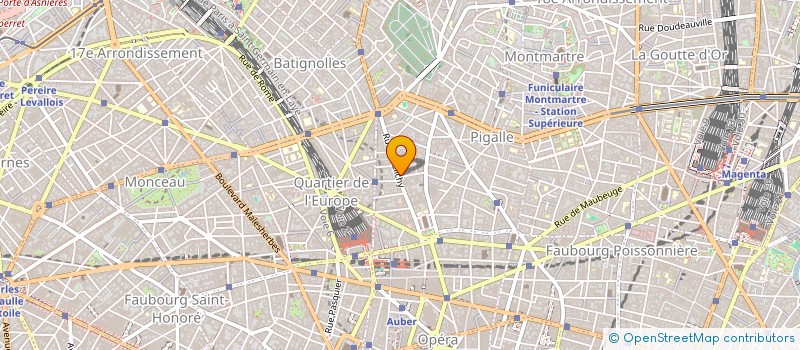 localisation de l'entreprise SCI B.M.F.  PARIS