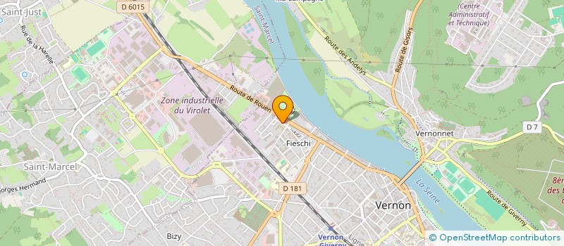 localisation de l'entreprise SCI B.M.J.  VERNON