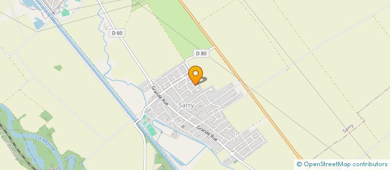 localisation de l'entreprise SCI B M J C  LOISY-SUR-MARNE