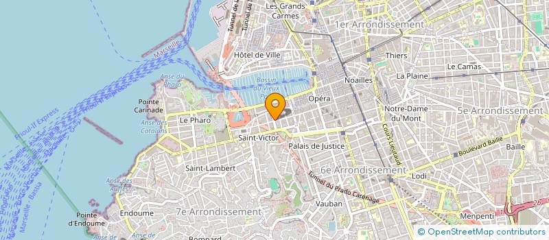 localisation de l'entreprise SCI B & N à MARSEILLE
