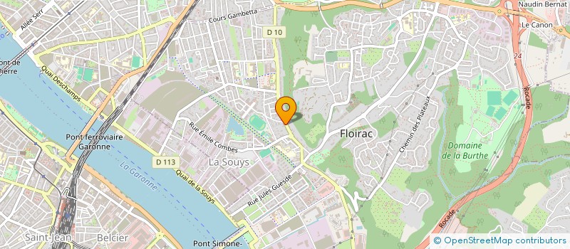 localisation de l'entreprise SCI B.N.L.  FLOIRAC