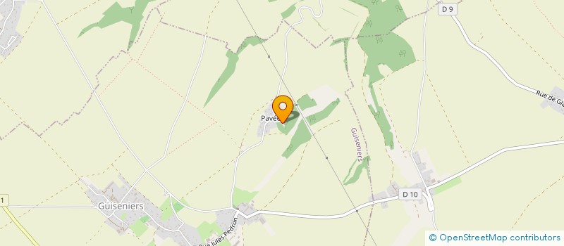 localisation de l'entreprise SCI B.O.S. IMMOBILIER  GUISENIERS