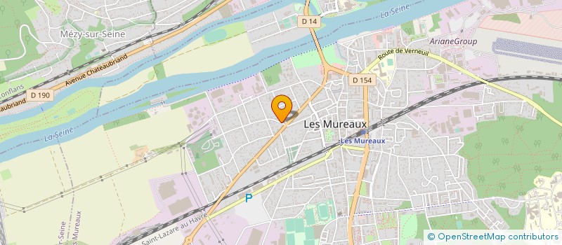 localisation de l'entreprise SCI B.O.S.S. à LES MUREAUX