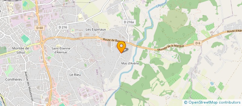 localisation de l'entreprise SCI B.P.  SAINT-PRIVAT-DES-VIEUX