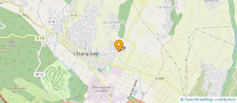 localisation de l'entreprise SCI B&P FAMILY à L'ETANG-SALE