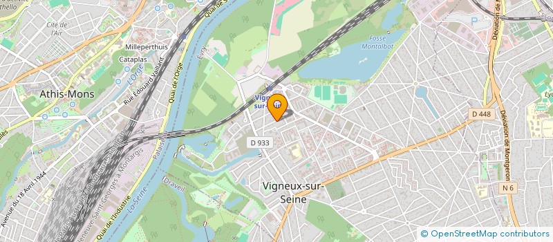 localisation de l'entreprise SCI B P R L à VIGNEUX-SUR-SEINE