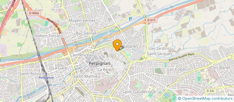 localisation de l'entreprise SCI B.PARC à PERPIGNAN