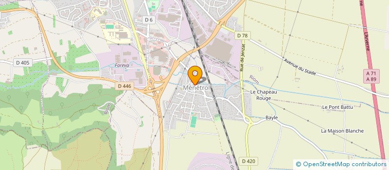 localisation de l'entreprise SCI B PRIME  MARSAT