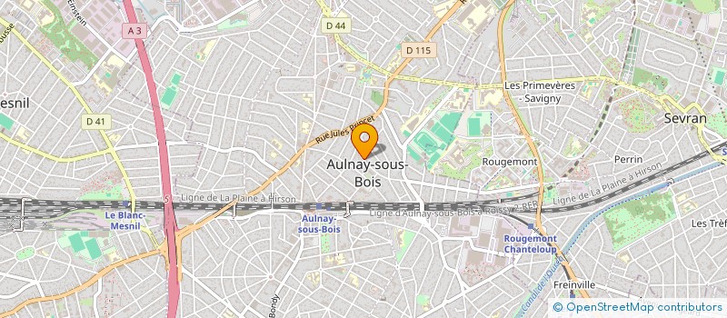 localisation de l'entreprise SCI B.S.D. à AULNAY-SOUS-BOIS