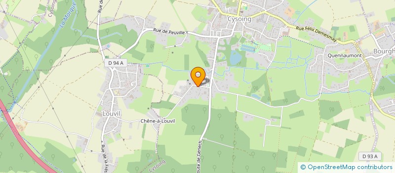 localisation de l'entreprise SCI B.T.L  CYSOING